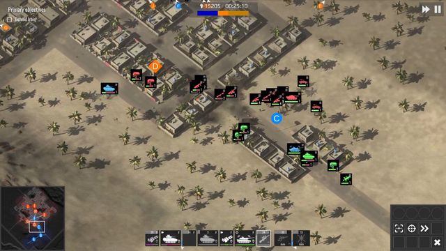 Command & Control 3 game interface